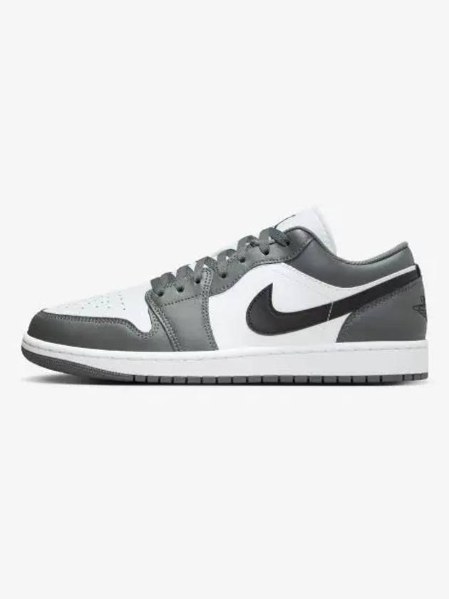 Air Jordan 1 Low M Iron Gray White BLACK 553558152 2 - NIKE - BALAAN 1