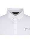 Men s Vertical Tissue Collar T Shirt TMTYM3141 100 - TAYLORMADE - BALAAN 5