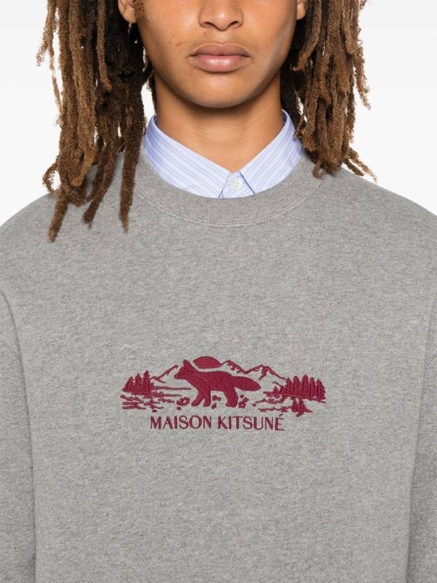 MAISON KITSUNÉ OUTDOOR PROFILE FOX COMFORT SWEATSHIRT - MAISON KITSUNE - BALAAN 5