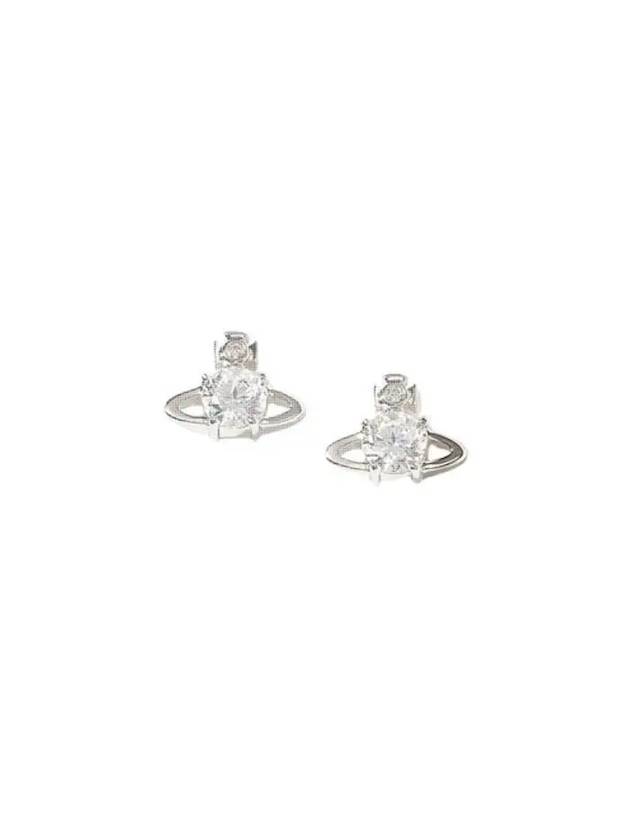 Vivienne Westwood ORB crystal embellished earrings 6201007002P102SM P102 - VIVIENNE WESTWOOD - BALAAN 1