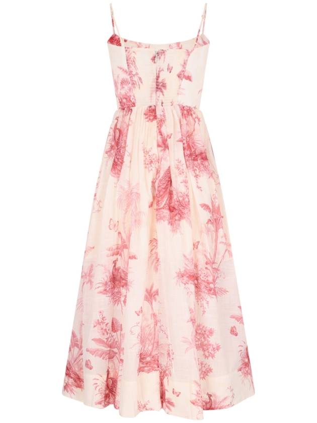 24FW midi dress 9928DSS243 PINK - ZIMMERMANN - BALAAN 3