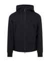 Men's Shell R Drawstring Goggle Hooded Jacket Black - CP COMPANY - BALAAN 1