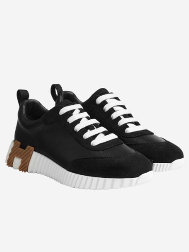 Bouncing Low Top Sneakers Noir - HERMES - BALAAN 2