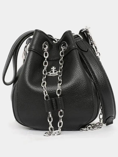 Chrissy Small Bucket Bag Black - VIVIENNE WESTWOOD - BALAAN 2