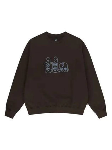 Toto Archive Garden Logo Crew Neck Brown - TOWTOW.ARCHIVE - BALAAN 1