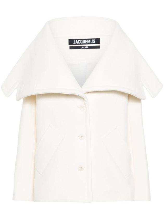 Jacquemus Wool Le Caban Caruso Short Coat - JACQUEMUS - BALAAN 1