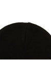 Logo Patch Shorts Watch Beanie Black I017326 89XX - CARHARTT - BALAAN 3