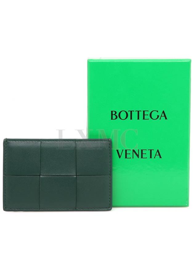 Card wallet Intrecciato green cassette credit 742693 - BOTTEGA VENETA - BALAAN 5