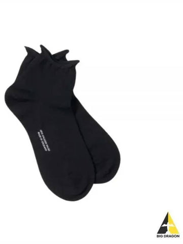 BOBBY SOCK BLACK WOAC0147S24FFE BLK socks - MARGARET HOWELL - BALAAN 1