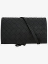 Intrecciato Mini Cross Bag Black - BOTTEGA VENETA - BALAAN 3