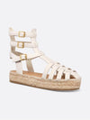 Dioriviera Marine Rope Sole Sandals White - DIOR - BALAAN 3