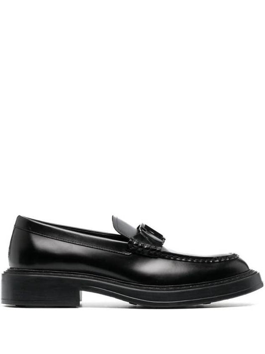 Logo Hardware Leather Loafers XXM61K0HP10LYG - TOD'S - BALAAN 1