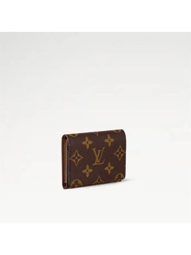 Enveloppe Carte De Visite Monogram Card Wallet Brown - LOUIS VUITTON - BALAAN 3