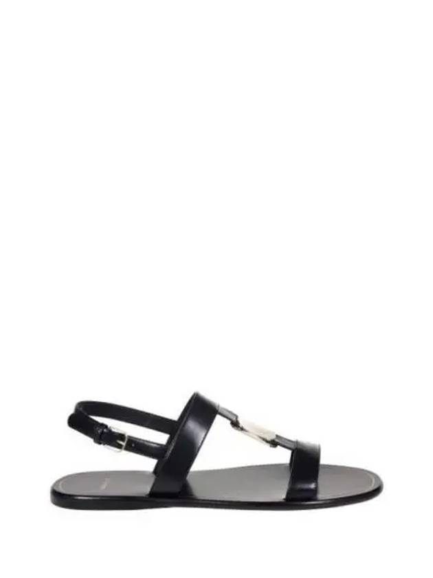 Capri Leather Nappa Sandals Black - SALVATORE FERRAGAMO - BALAAN 2