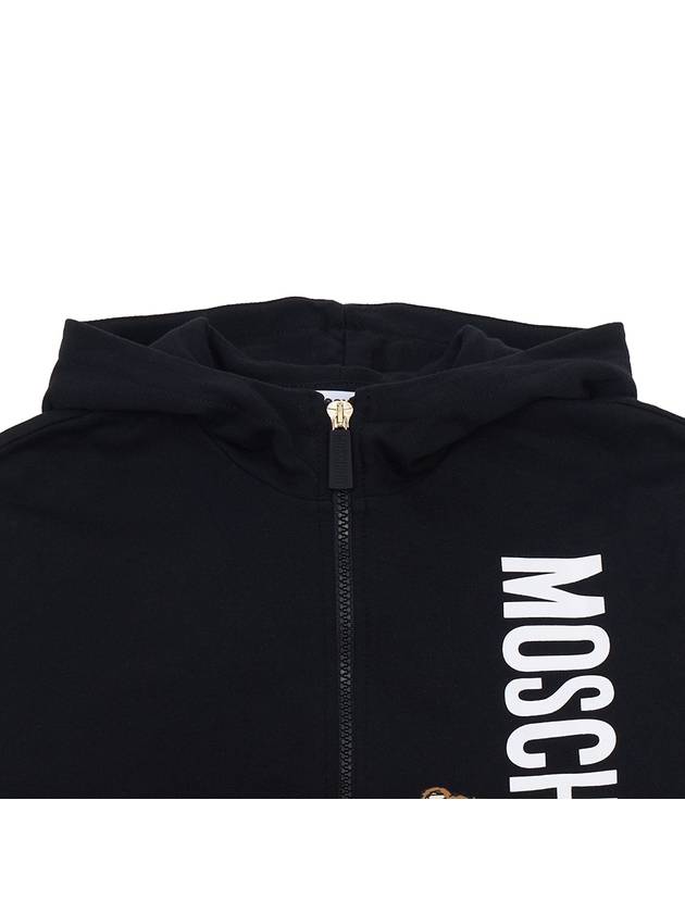 Kids brushed hood zip up HUF08R LCA14 60100 Adults can wear - MOSCHINO - BALAAN 4