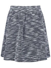 Tweed Like Pleated Skirt MW4MS413 - P_LABEL - BALAAN 3