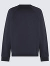 Shaun Tartan Check Logo Sweatshirt Navy - A.P.C. - BALAAN 3