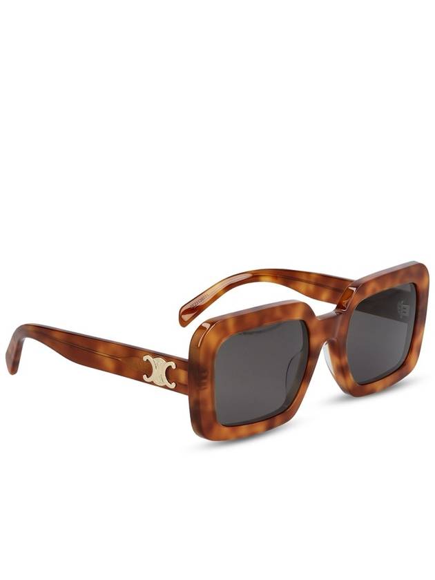 Eyewear Triomphe 13 Acetate Sunglasses Blonde Havana - CELINE - BALAAN 3