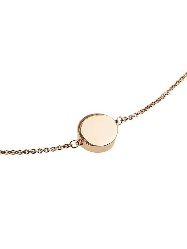 Kira Enamel Chain Bracelet Gold White - TORY BURCH - BALAAN 5