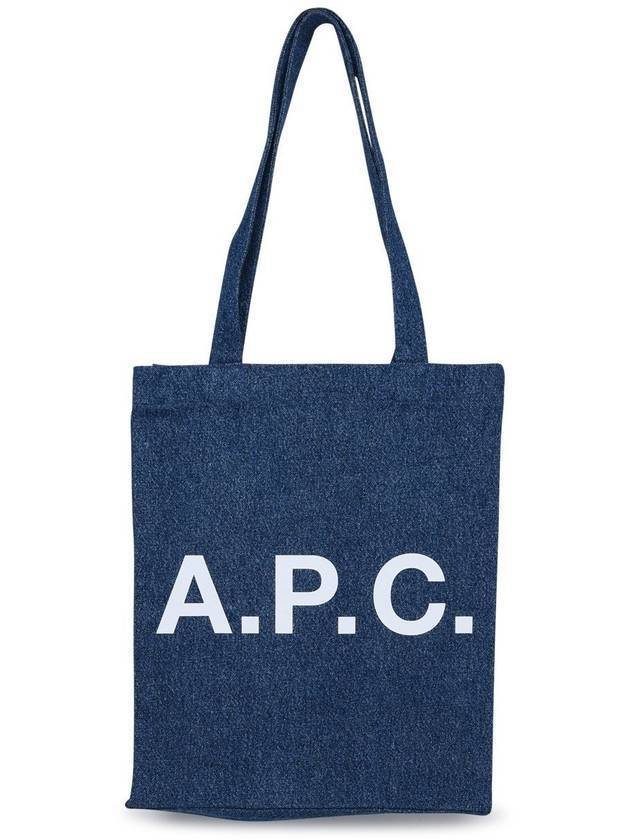 Lou Denim Tote Bag Washed Indigo - A.P.C. - BALAAN 1