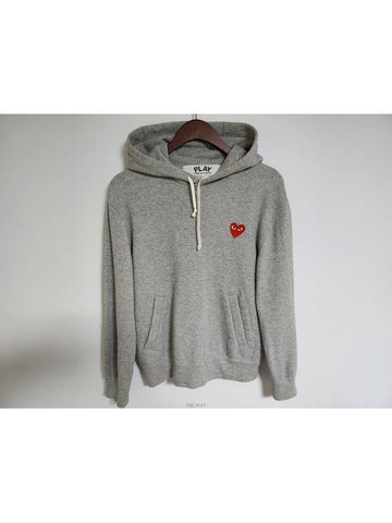 S Gray Redwappen Men Hoodie AZ T170 - COMME DES GARCONS - BALAAN 1