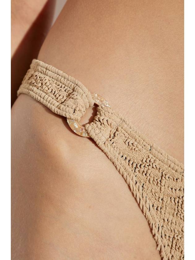 Bond-Eye Ring Scene Bikini Bottom, Women's, Beige - BOND-EYE - BALAAN 5