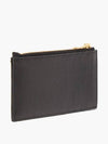 Monogram Fragment Zipper Card Wallet Black - SAINT LAURENT - BALAAN 4