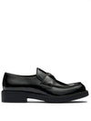 Patent Leather Loafers Black - PRADA - BALAAN 3