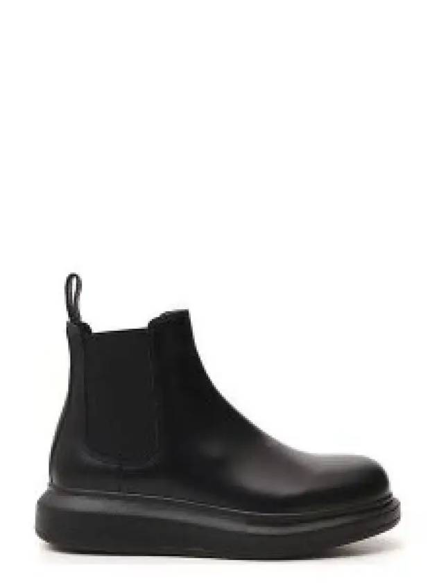 Contrast Panel Chelsea Boots Black - ALEXANDER MCQUEEN - BALAAN 2