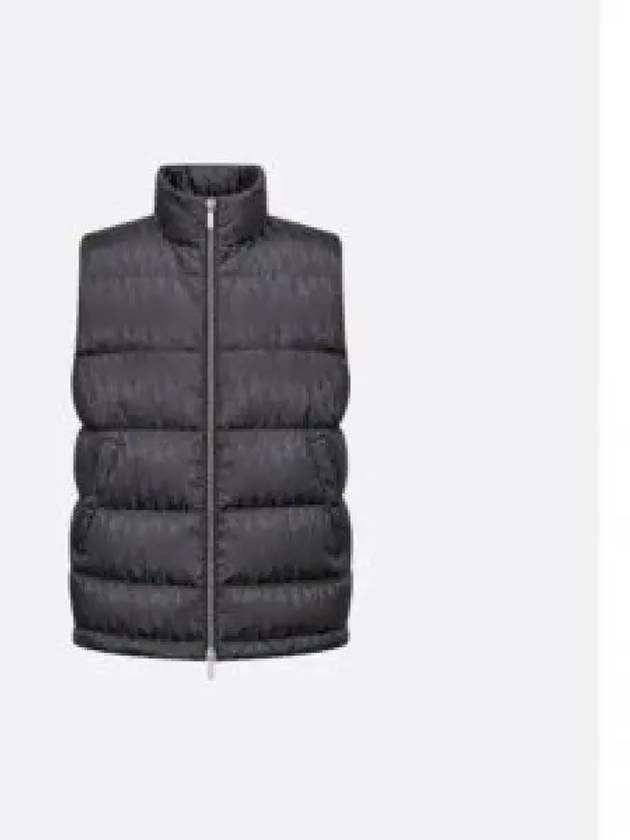 Oblique Down Vest Grey - DIOR - BALAAN 2