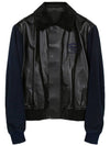 Atelier Leather Bomber Jacket Black - DIOR - BALAAN 2