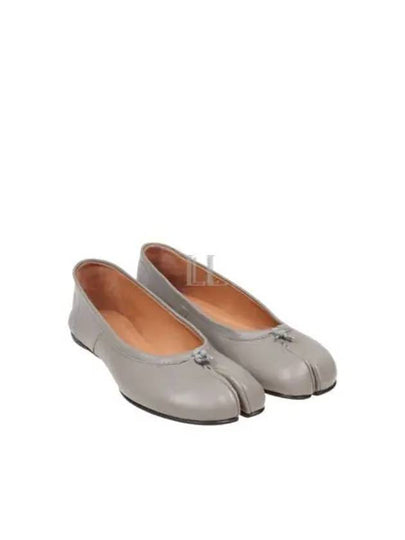 Tabi Leather Mule Light Grey - MAISON MARGIELA - BALAAN 2