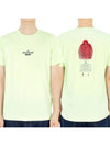 Archibio PVC Print Short Sleeve T-Shirt Light Green - STONE ISLAND - BALAAN 2