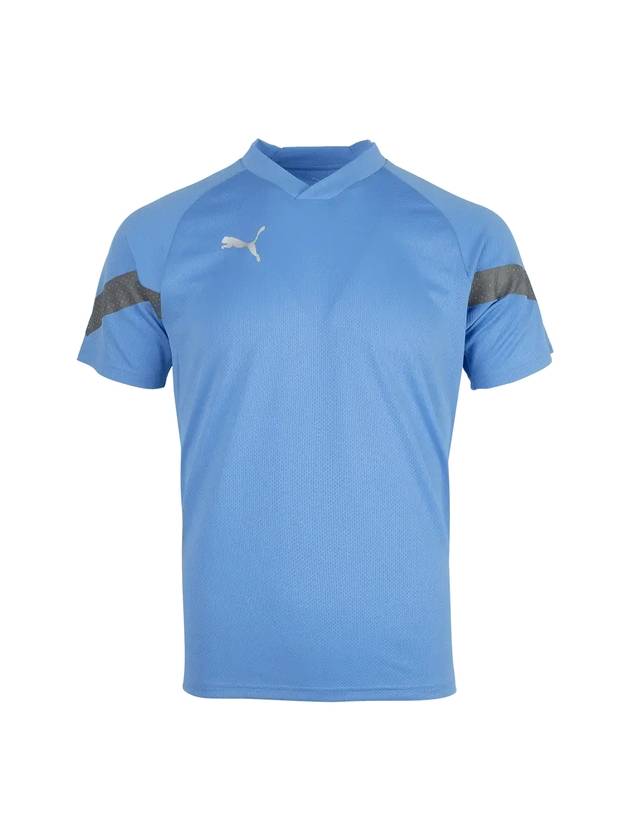 Team Final Training Jersey Short Sleeve T-Shirt Sky Blue - PUMA - BALAAN 1