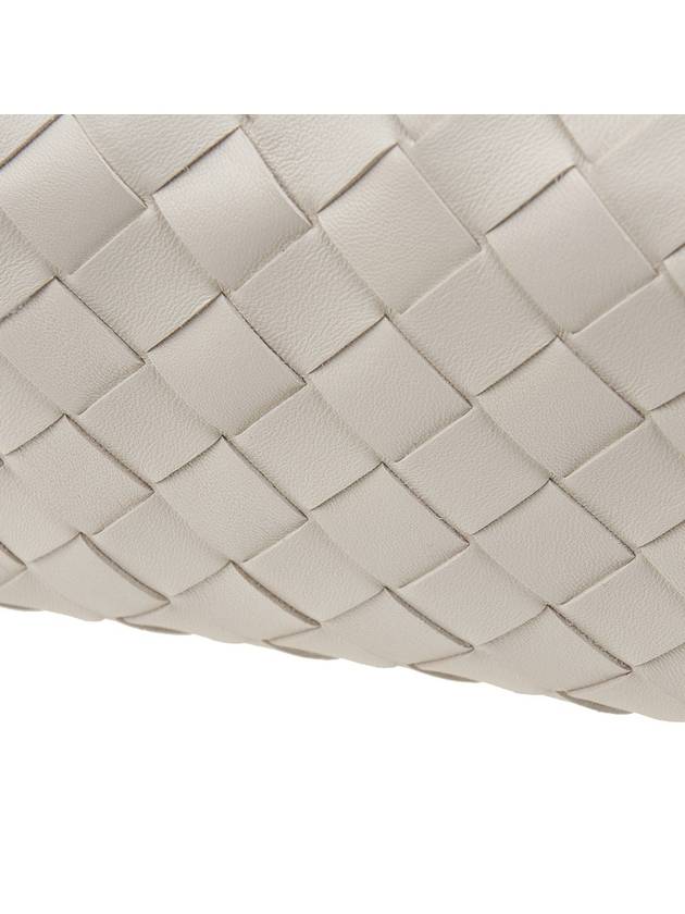 Intrecciato Leather Cross Bag White - BOTTEGA VENETA - BALAAN 7