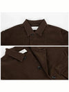 Boxy Denim Jacket Espresso - LEMAIRE - BALAAN 6