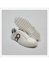 Number Gancini Low Top Sneakers White Black - SALVATORE FERRAGAMO - BALAAN 9