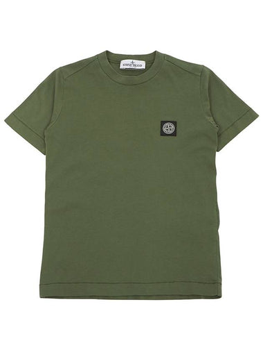 Kids short sleeve t shirt 801620147 V0058 10A12A adult wearable - STONE ISLAND - BALAAN 1