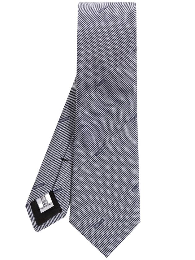 Moschino Silk Tie, Men's, Grey - MOSCHINO - BALAAN 1