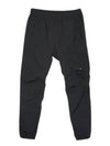 Diagonal Raised Fleece Cargo Track Pants Black - CP COMPANY - BALAAN 2