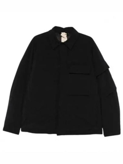 Pocket Shirt Jacket Black - TEN C - BALAAN 2