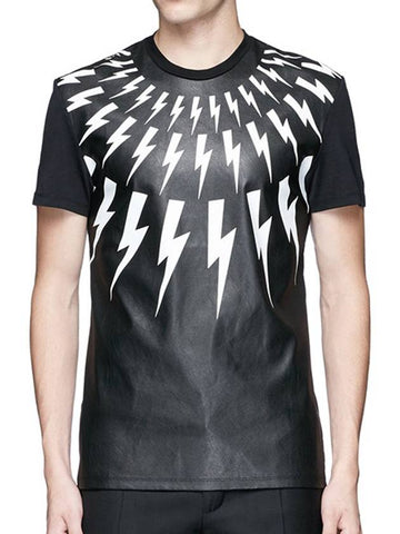 XXS Last One short-sleeved T-shirt (can be worn by women) - NEIL BARRETT - BALAAN 1