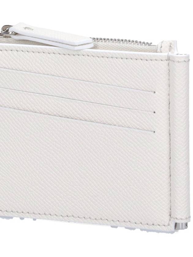 Stitch Money Clip Card Wallet White - MAISON MARGIELA - BALAAN 6