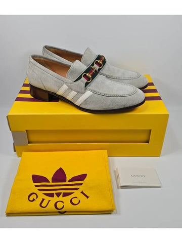 x Adidas Suede Loafers 285 - GUCCI - BALAAN 1