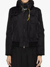 Women s Gobi Hooded Zip Up Black - PARAJUMPERS - BALAAN 3