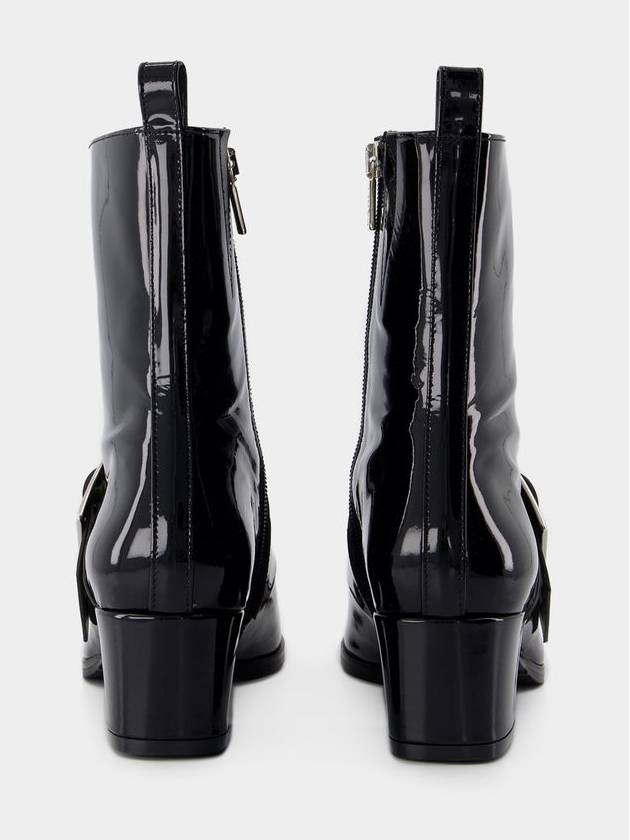 Rock Boots - Carel - Leather - Black - CAREL - BALAAN 3