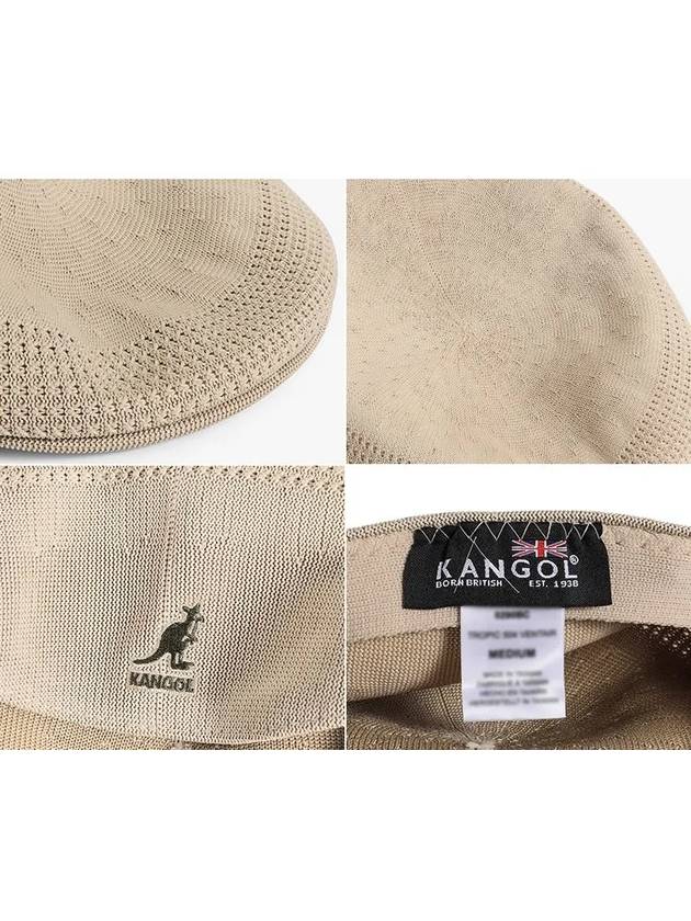 0290BC BEIGE 290 Tropic 504 Bentail Hunting Cap - KANGOL - BALAAN 4