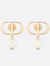 Women's Petit CD Earrings Gold - DIOR - BALAAN 2