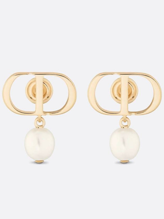 Women's Petit CD Earrings Gold - DIOR - BALAAN 2