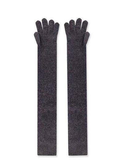 Knit Gloves Grey - MAX MARA - BALAAN 2